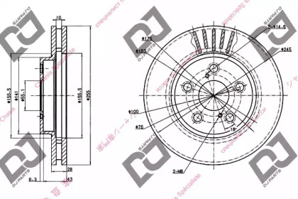 DJ PARTS BD1228